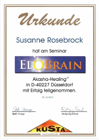 Zertifikat Elobrain Hypnose